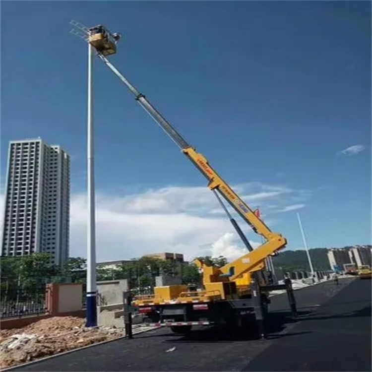 揭阳维修路灯的曲臂升降车出租