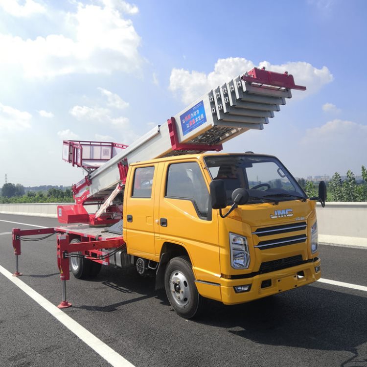 揭阳出租云梯车电话 水泥上楼