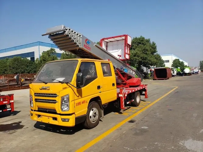 揭阳附近云梯车出租 砂石搬运